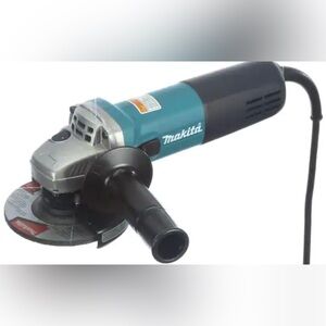 Makita Blue and Black Angle Grinder
